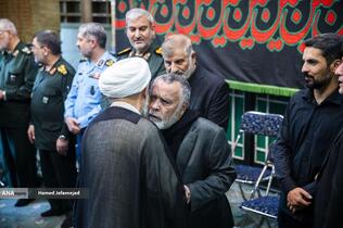 مراسم گرامیداشت سرلشکر شهید مهدی ربانی و سرلشکر شهید غلامرضا محرابی معاونان سابق اطلاعات و عملیات ستاد کل نیروهای مسلح