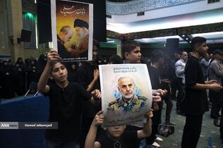 مراسم گرامیداشت سرلشکر شهید مهدی ربانی و سرلشکر شهید غلامرضا محرابی معاونان سابق اطلاعات و عملیات ستاد کل نیروهای مسلح