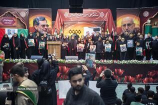 مراسم گرامیداشت سرلشکر شهید مهدی ربانی و سرلشکر شهید غلامرضا محرابی معاونان سابق اطلاعات و عملیات ستاد کل نیروهای مسلح