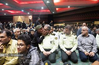 مراسم گرامیداشت سرلشکر شهید مهدی ربانی و سرلشکر شهید غلامرضا محرابی معاونان سابق اطلاعات و عملیات ستاد کل نیروهای مسلح