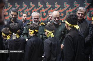 مراسم گرامیداشت سرلشکر شهید مهدی ربانی و سرلشکر شهید غلامرضا محرابی معاونان سابق اطلاعات و عملیات ستاد کل نیروهای مسلح