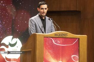 سخنرانی احمد نوروزی معاون برون مرزی صداوسیما در مراسم بزرگداشت شهدای رسانه در نبرد با رژیم صهیونیستی