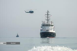 ورود شناور نیروی دریایی روسیه به رزمایش مرکب امداد و نجات دریای خزر ۲۰۲۵