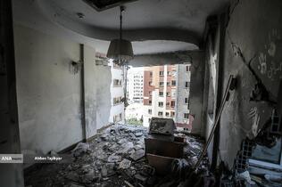 کمک نیروهای جهادی به جنگ زدگان