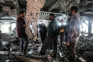 کمک نیروهای جهادی به جنگ زدگان