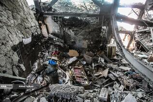 کمک نیروهای جهادی به جنگ زدگان