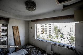 کمک نیروهای جهادی به جنگ زدگان