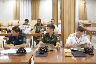 نشست رزمایش مرکب امداد و نجات 2025 دریای خزر