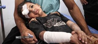 بحران انسانی در غزه