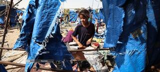 بحران انسانی در غزه