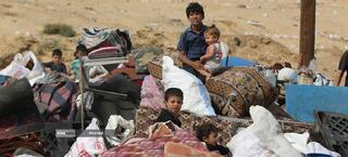 بحران انسانی در غزه