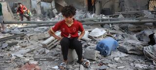 بحران انسانی در غزه