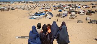 بحران انسانی در غزه