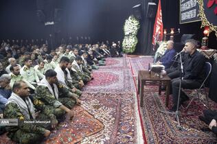 مراسم گرامیداشت چهلمین روز درگذشت شهید سپهبد محمد باقری (محمد حسین افشردی) و همسر وی ( اشرف افشردی) و دختر این فرمانده عزیز (فرشته افشردی)