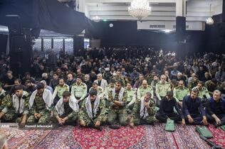 مراسم گرامیداشت چهلمین روز درگذشت شهید سپهبد محمد باقری (محمد حسین افشردی) و همسر وی ( اشرف افشردی) و دختر این فرمانده عزیز (فرشته افشردی)