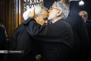 مراسم گرامیداشت چهلمین روز درگذشت شهید سپهبد محمد باقری (محمد حسین افشردی) و همسر وی ( اشرف افشردی) و دختر این فرمانده عزیز (فرشته افشردی)