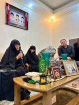 دیدار و تکریم خادمیاران رضوی منطقه 14 تهران با خانواده شهیدان محمدعلی،علی اصغر و جواد امینی بیات