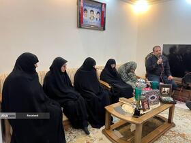 دیدار و تکریم خادمیاران رضوی منطقه 14 تهران با خانواده شهیدان محمدعلی،علی اصغر و جواد امینی بیات