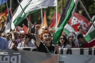 تداوم تظاهرات در کشورهای جهان در محکومیت سیاست گرسنگی دادن به مردم غزه