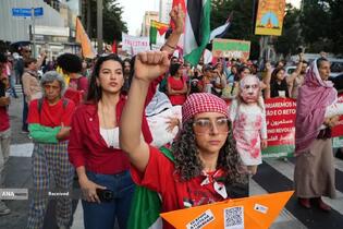 تداوم تظاهرات در کشورهای جهان در محکومیت سیاست گرسنگی دادن به مردم غزه