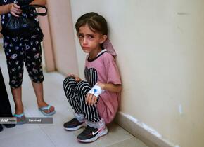 کودکانی که در غزه بر اثر گرسنگی تبدیل به اسکلت شده‌اند