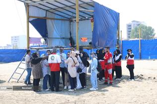 طرح سالم‌سازی ساحل بندر انزلی با پوشش امدادی و آموزشی هلال احمر