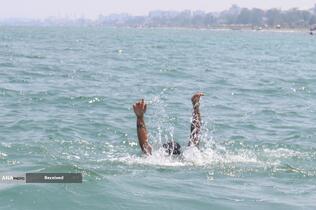 طرح سالم‌سازی ساحل بندر انزلی با پوشش امدادی و آموزشی هلال احمر