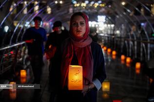 یادبود چهلمین روز شهدای جنگ ۱۲ روزه در برج میلاد