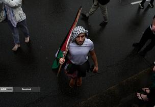تظاهرات بی‌سابقه بیش از300 هزار نفری حامیان فلسطین در سیدنی استرالیا