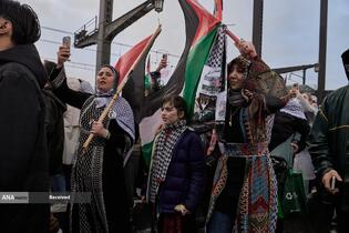 تظاهرات بی‌سابقه بیش از300 هزار نفری حامیان فلسطین در سیدنی استرالیا