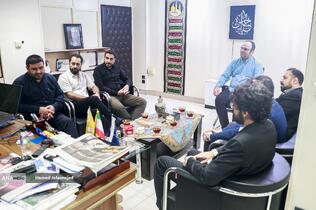 دیدار مدیران بنیاد ملی بازی&zwnj;های رایانه&zwnj;ای با محمدمهدی خیرجو مدیرعامل خبرگزاری آنا