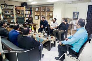 دیدار مدیران بنیاد ملی بازی&zwnj;های رایانه&zwnj;ای با محمدمهدی خیرجو مدیرعامل خبرگزاری آنا