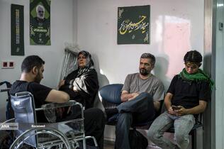 خدمت‌رسانی بیمارستان سیار برکت در عمود ۹۸۹ طریق الحسین