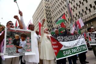 تظاهرات جهانی به نسل کشی غذایی در غزه