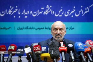 محمدحسین امید رئیس دانشگاه تهران