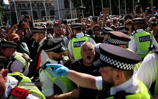 دستگیری 365 نفر از حامیان فلسطین توسط پلیس لندن