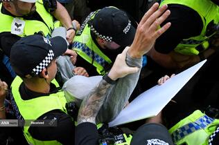 دستگیری 365 نفر از حامیان فلسطین توسط پلیس لندن