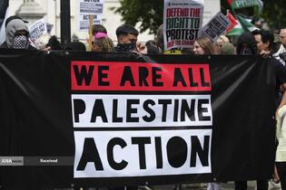 دستگیری 365 نفر از حامیان فلسطین توسط پلیس لندن