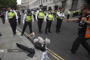 دستگیری 365 نفر از حامیان فلسطین توسط پلیس لندن