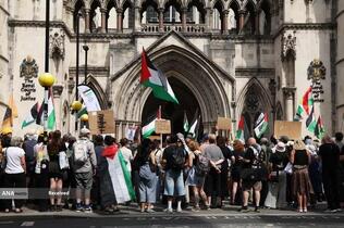 دستگیری 365 نفر از حامیان فلسطین توسط پلیس لندن