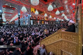 حرم حضرت ابالفضل العباس(ع) در آستانه اربعین حسینی