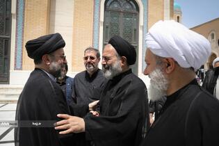 دیدار حجت‌الاسلام سیدعبدالفتاح نواب، نماینده ولی‌فقیه در امور حج و زیارت با حجت الاسلام حکیم