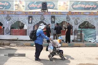 بازدید نماینده ولی‌فقیه در امور حج و زیارت از مرز خسروی و نحوه خدمات به زائران اربعین