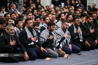مراسم عزاداری هیأت‌های دانشجویی در حسینیه امام خمینی(ره)