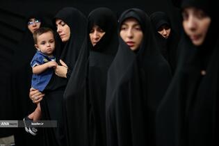 مراسم عزاداری هیأت‌های دانشجویی در حسینیه امام خمینی(ره)