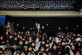 مراسم عزاداری هیأت‌های دانشجویی در حسینیه امام خمینی(ره)