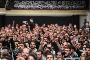 مراسم عزاداری هیأت‌های دانشجویی در حسینیه امام خمینی(ره)