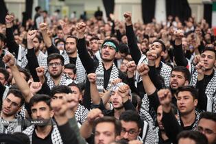 مراسم عزاداری هیأت‌های دانشجویی در حسینیه امام خمینی(ره)