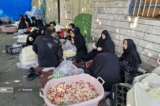 برپایی موکب خادمیاران و یاوران رضوی منطقه دارالمومنین در مسیر پیاده‌روی جاماندگان اربعین