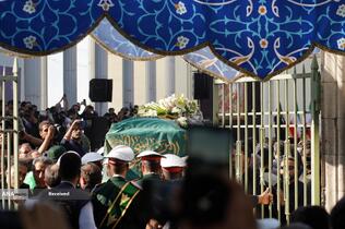 مراسم تشییع پیکر استاد فقید محمود فرشچیان